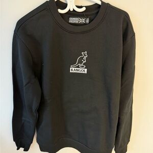 Kangol Men's Charcoal Crewneck Sweater